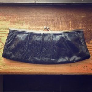 Hobo Black Clutch Purse